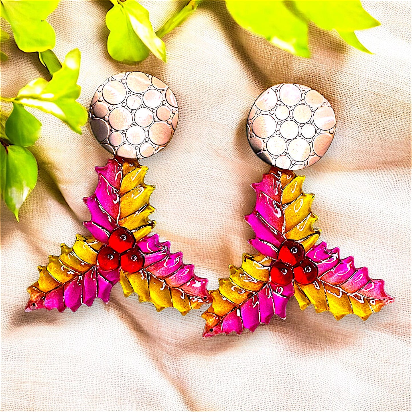 Maple Leaf Earrings Yellow Earrings casuals Ear Rings Earrings Trincket Jewellry Jewelry Jewellery
