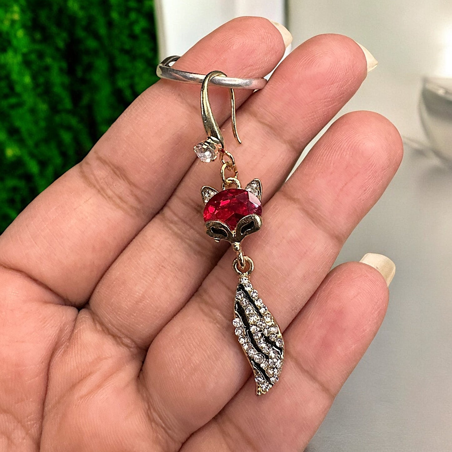 Squirrel in Quarrel Earrings Earrings Ear Rings Earrings ethnic party Trincket Jewellry Jewelry Jewellery