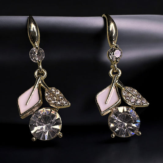 Twin Trouble Leaf Earrings Earrings casuals Ear Rings Earrings ethnic office party Trincket Jewellry Jewelry Jewellery