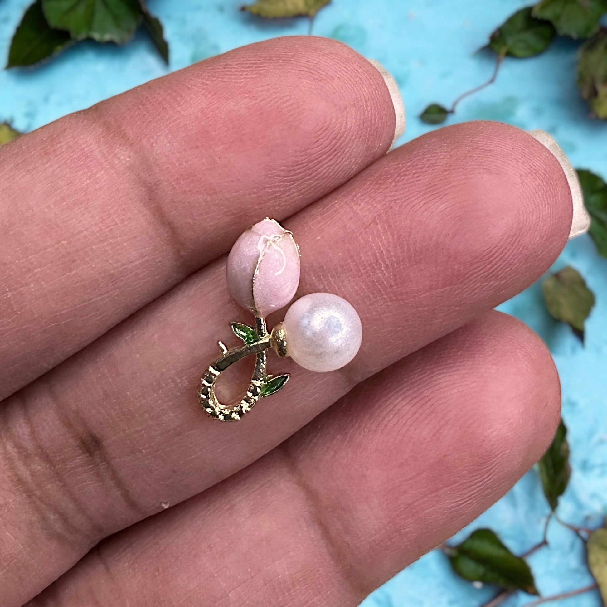 Rose Bud Studs Earrings bead casuals Ear Rings Earrings office party Trincket Jewellry Jewelry Jewellery