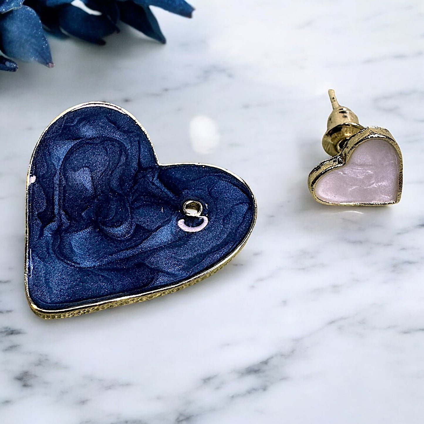 Heart in Heart Studs Earrings casuals Ear Rings Earrings office party Trincket Jewellry Jewelry Jewellery