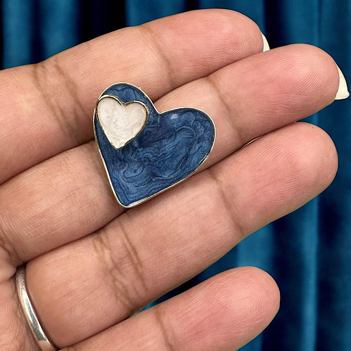 Heart in Heart Studs Earrings casuals Ear Rings Earrings office party Trincket Jewellry Jewelry Jewellery