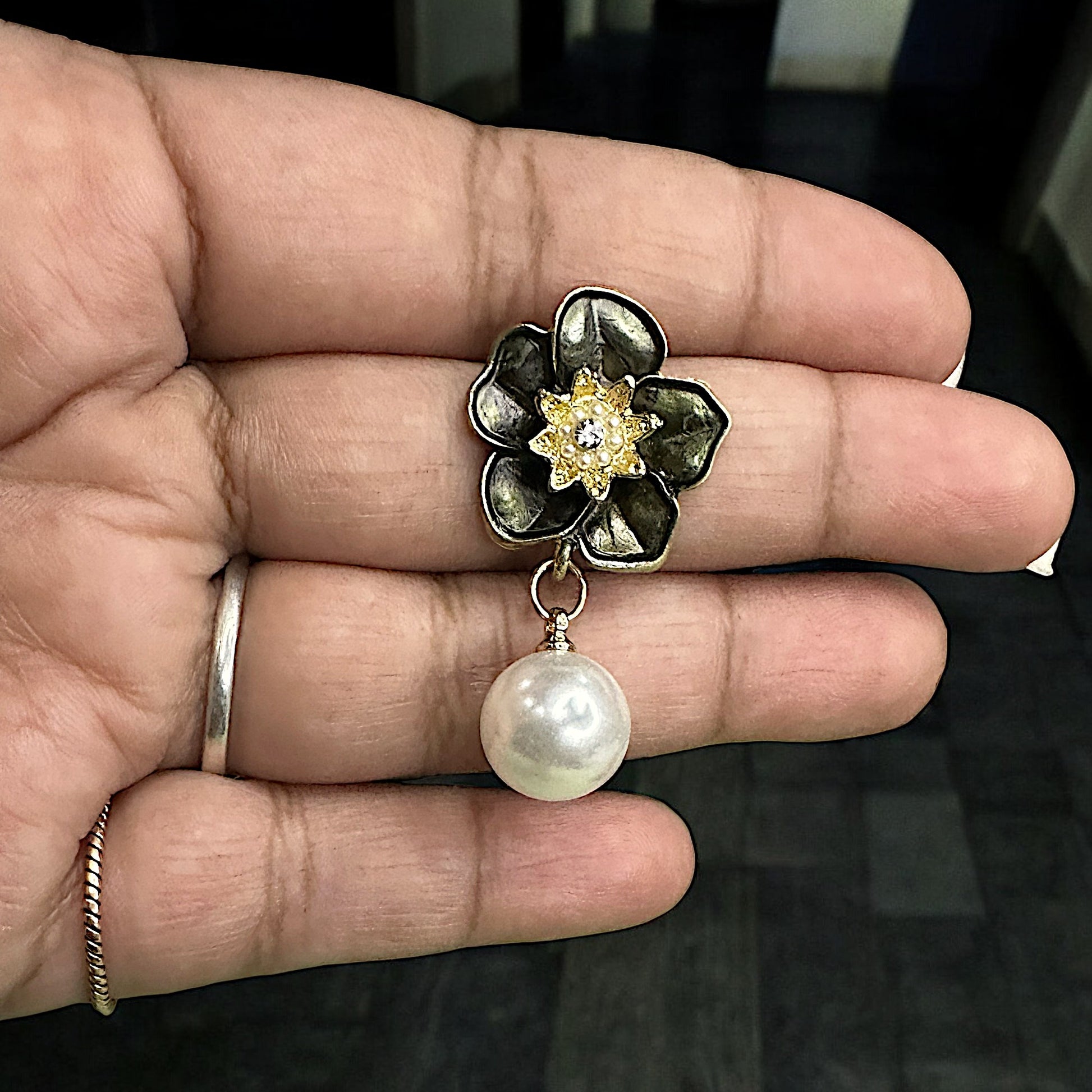 Bea-D-Flower Studs Earrings bead Ear Rings Earrings ethnic party Trincket Jewellry Jewelry Jewellery