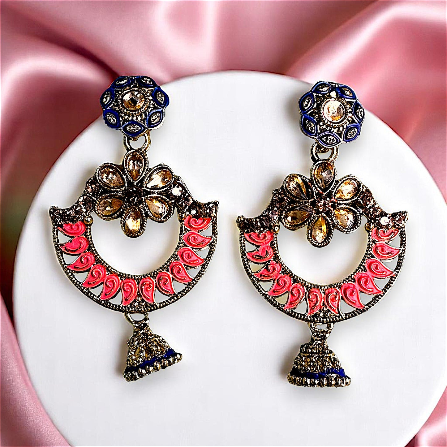 Traditional Chaandbaali Jhumki Earrings