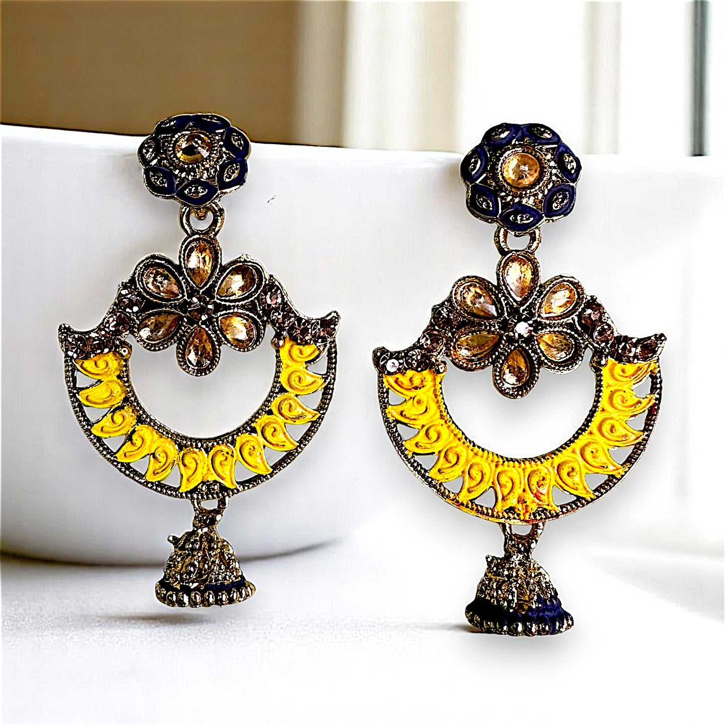 Traditional Chaandbaali Jhumki Earrings