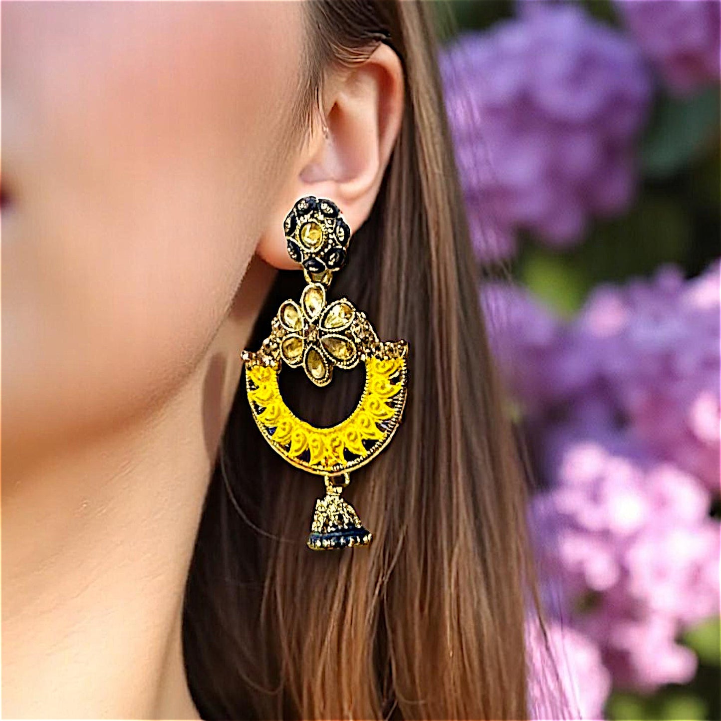 Traditional Chaandbaali Jhumki Earrings Earrings Ear Rings Earrings ethnic Trincket Jewellry Jewelry Jewellery