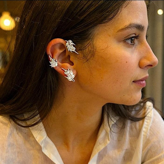 American Diamond Earcuffs Earrings AD Ear Rings Earrings ethnic party Trincket Jewellry Jewelry Jewellery