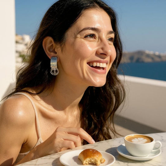 Glass Bead Casual Earrings Earrings bead casuals Ear Rings Earrings ethnic office party Trincket Jewellry Jewelry Jewellery