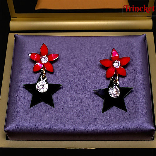 Flower & Star Earrings: Dazzle Everyday