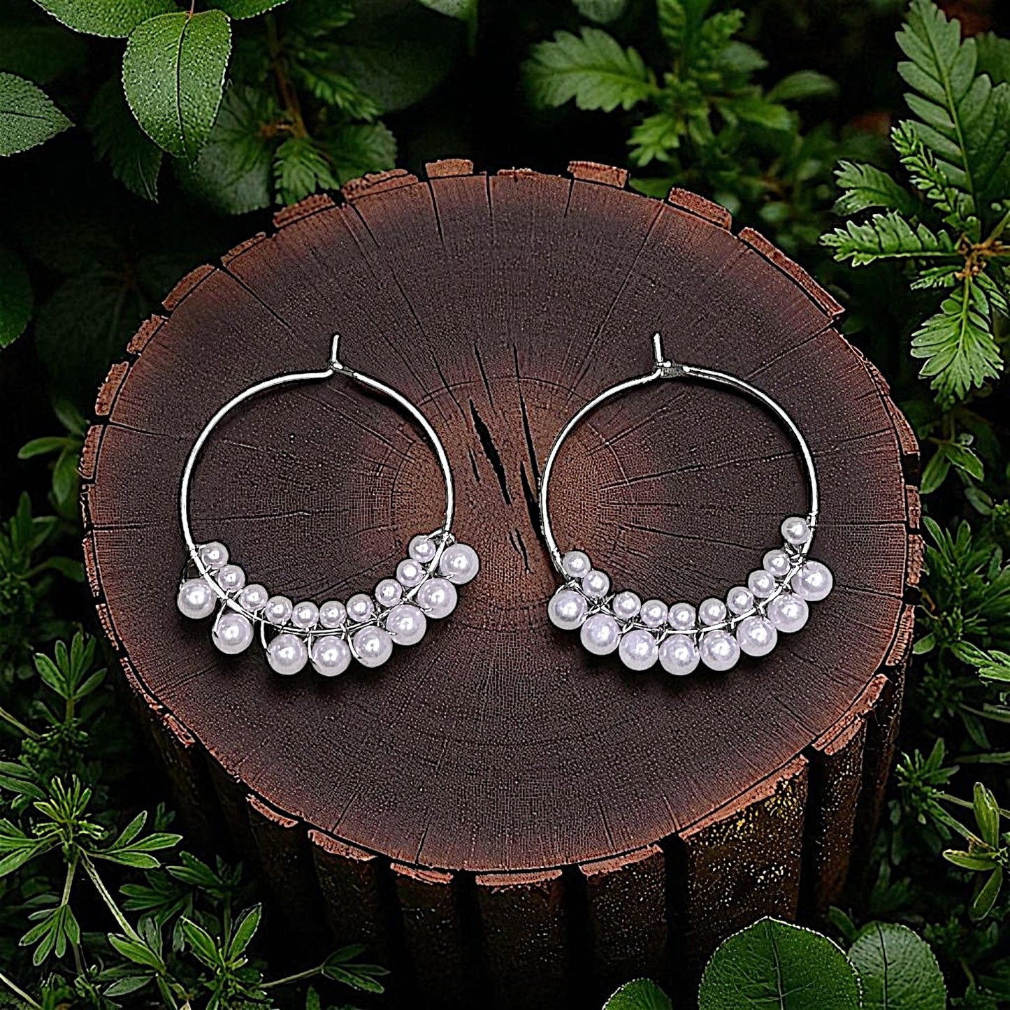 Beaded Hoops: Chic Elegance For Your Ears
