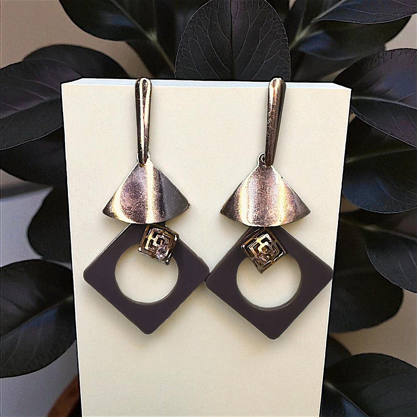 Diamond Shaped Plastic Danglers