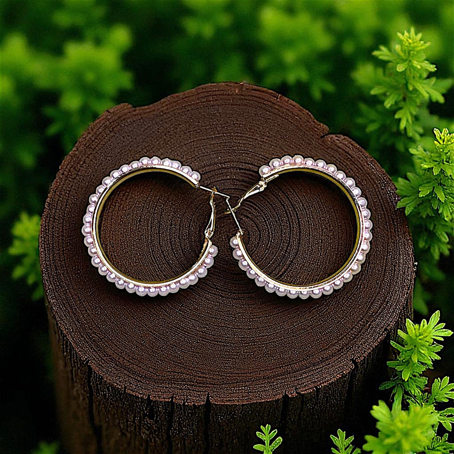 Beaded Hoops: Chic Elegance For Your Ears