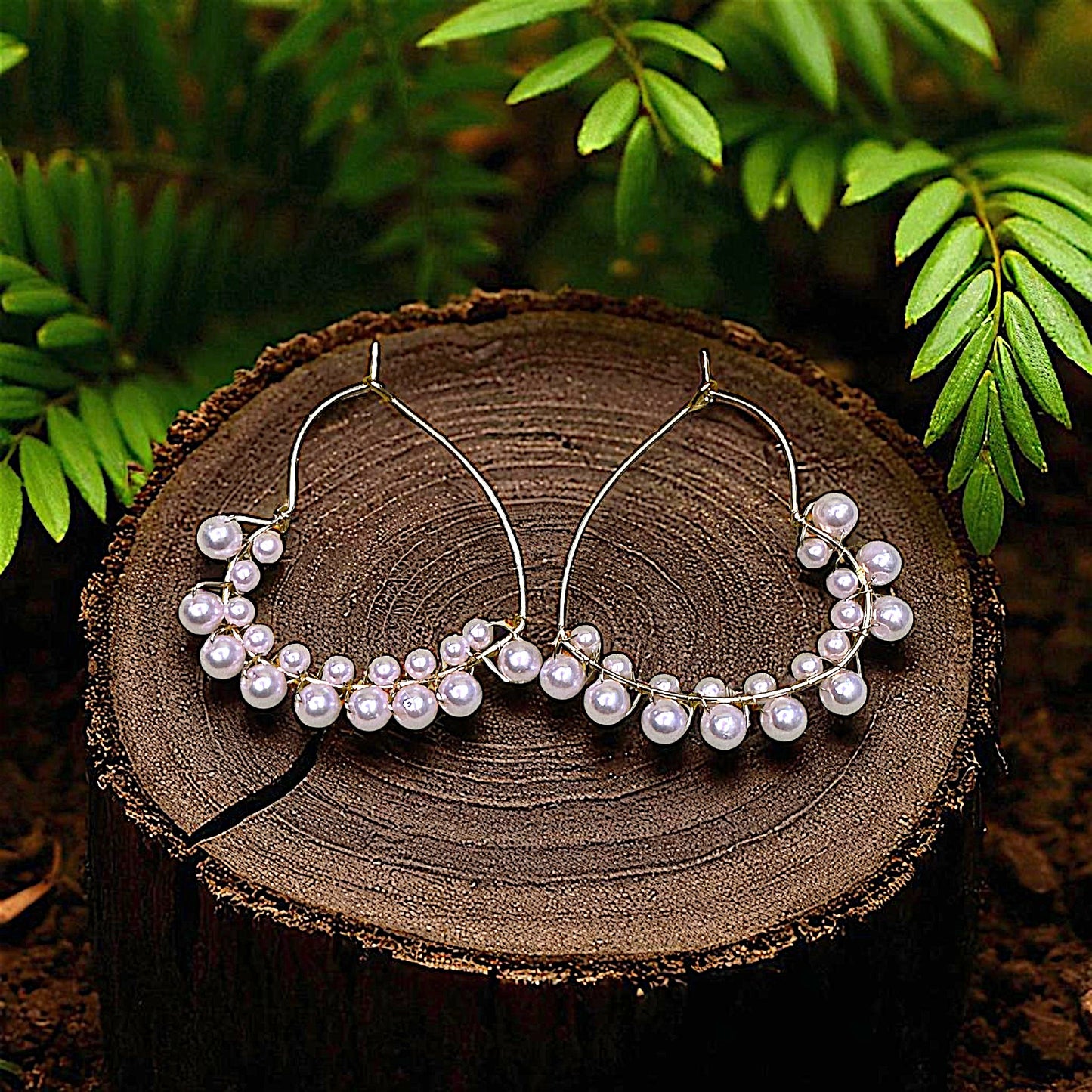 Beaded Hoops: Chic Elegance For Your Ears