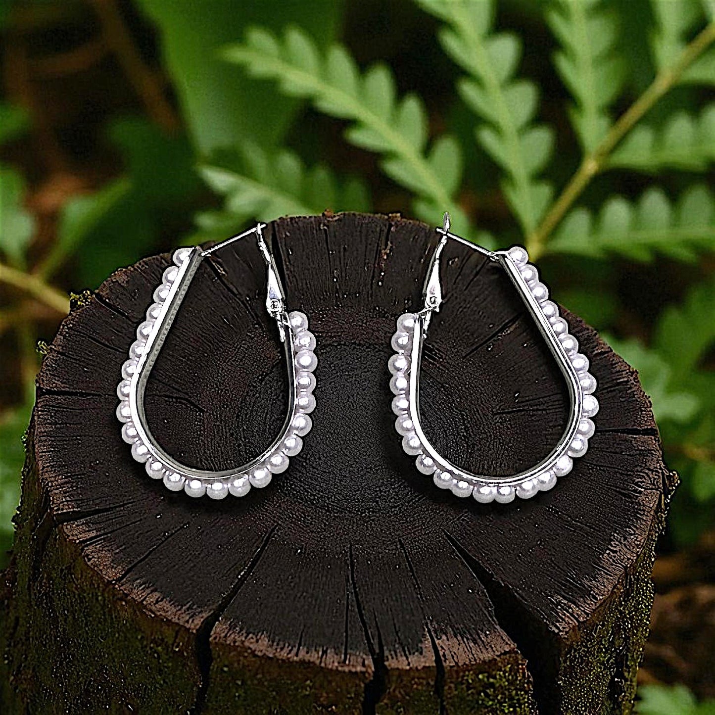 Beaded Hoops: Chic Elegance For Your Ears
