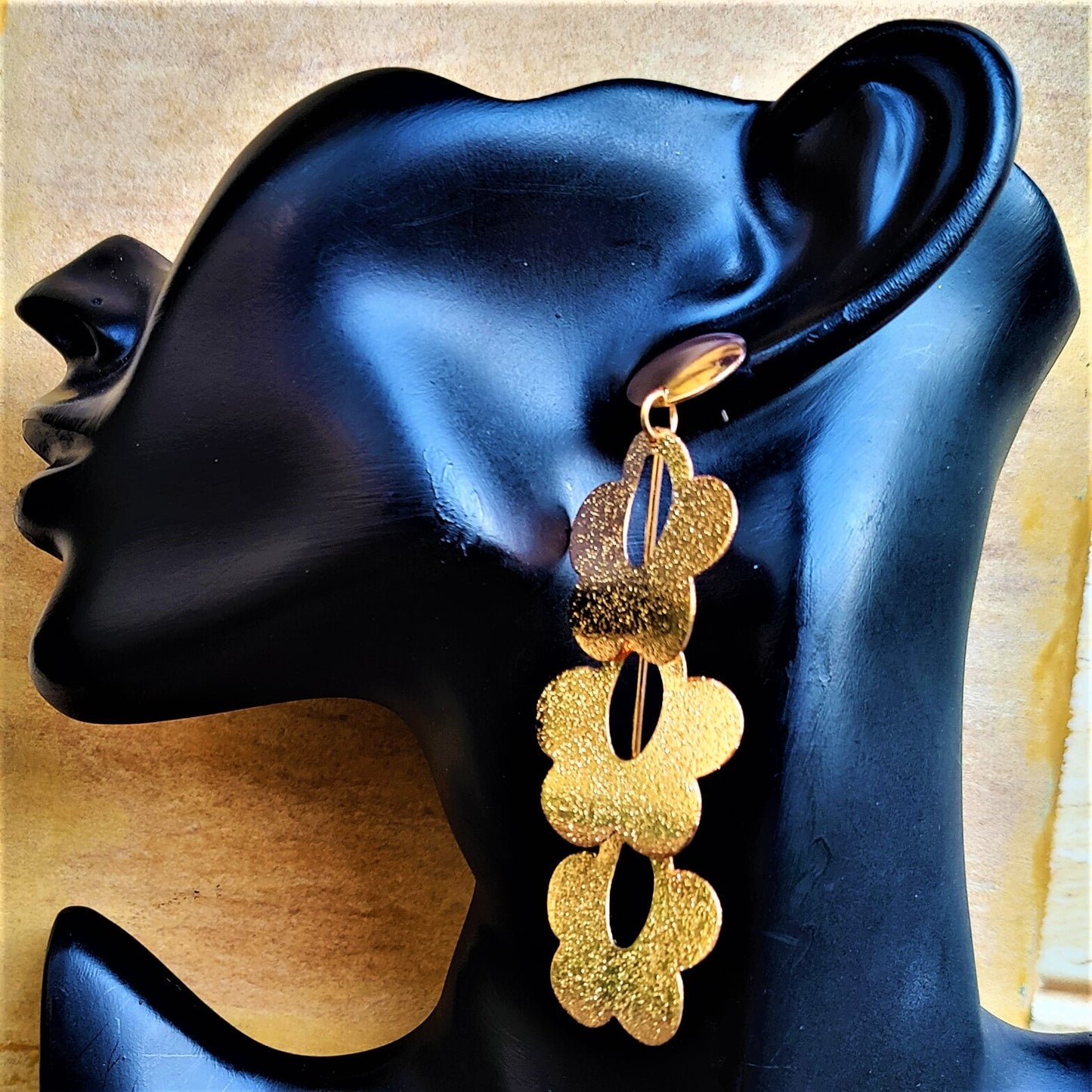 Three Layer Earrings Earrings antitarnish Ear Rings Earrings party Trincket Jewellry Jewelry Jewellery