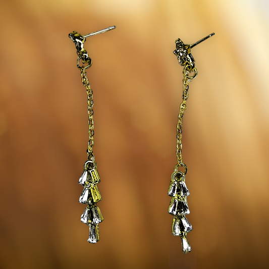 Moon and Star stone Earrings Gold Earrings Ear Rings Earrings party Trincket Jewellry Jewelry Jewellery