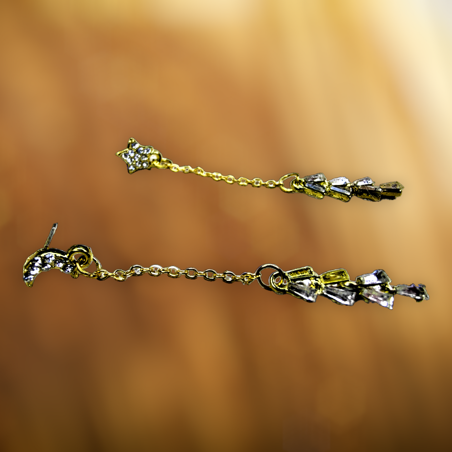 Moon and Star stone Earrings Earrings Ear Rings Earrings party Trincket Jewellry Jewelry Jewellery