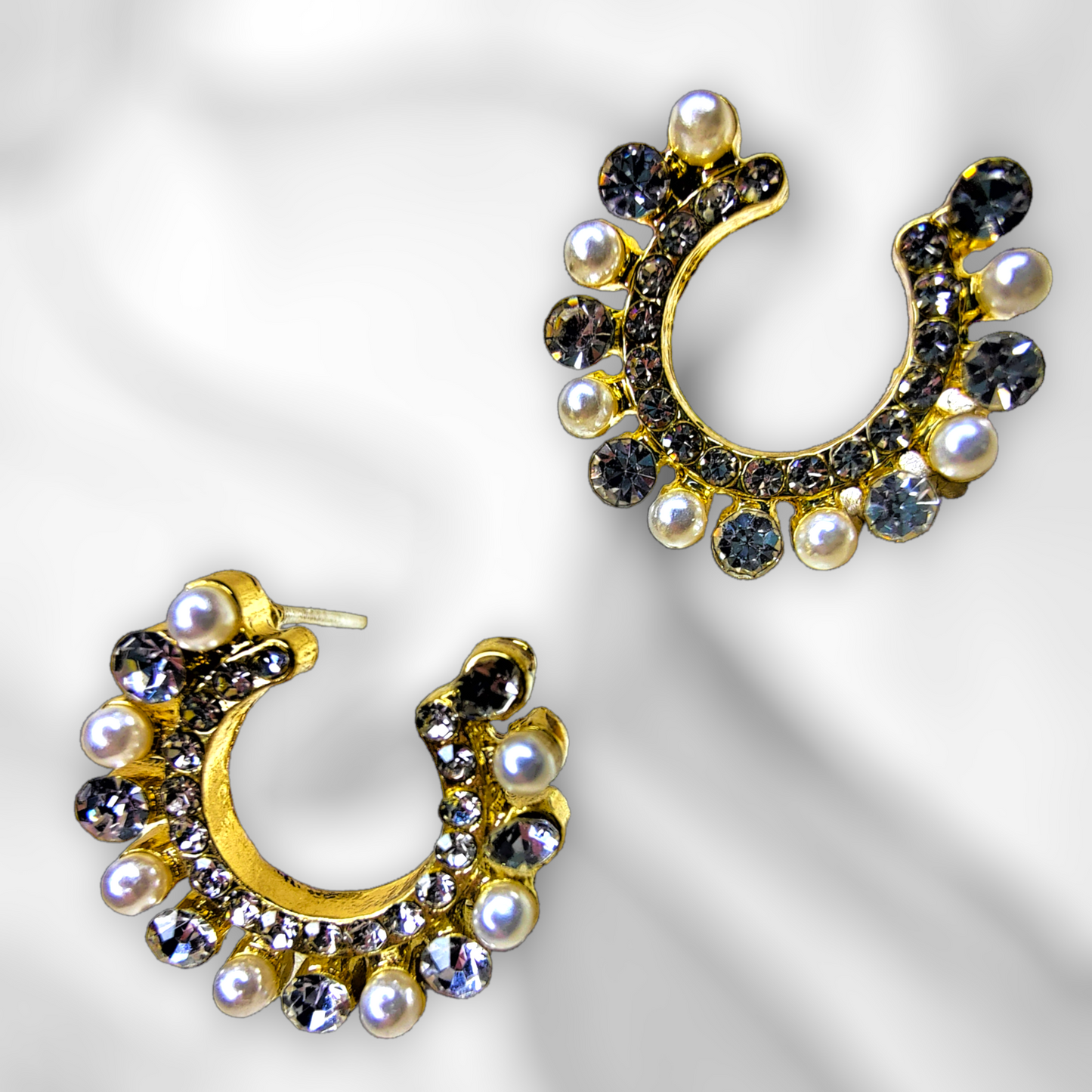 Alphabet C Earrings Gold Earrings bead casuals Ear Rings Earrings ethnic office party Trincket Jewellry Jewelry Jewellery