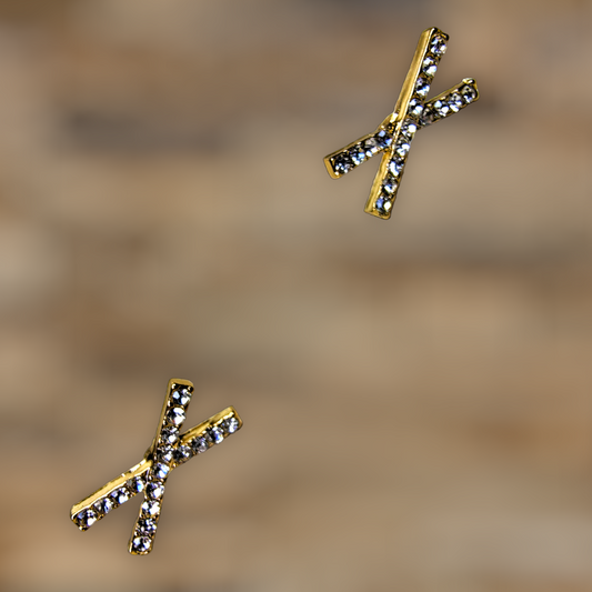 Alphabet X Earring Earrings casuals Ear Rings Earrings office party Trincket Jewellry Jewelry Jewellery