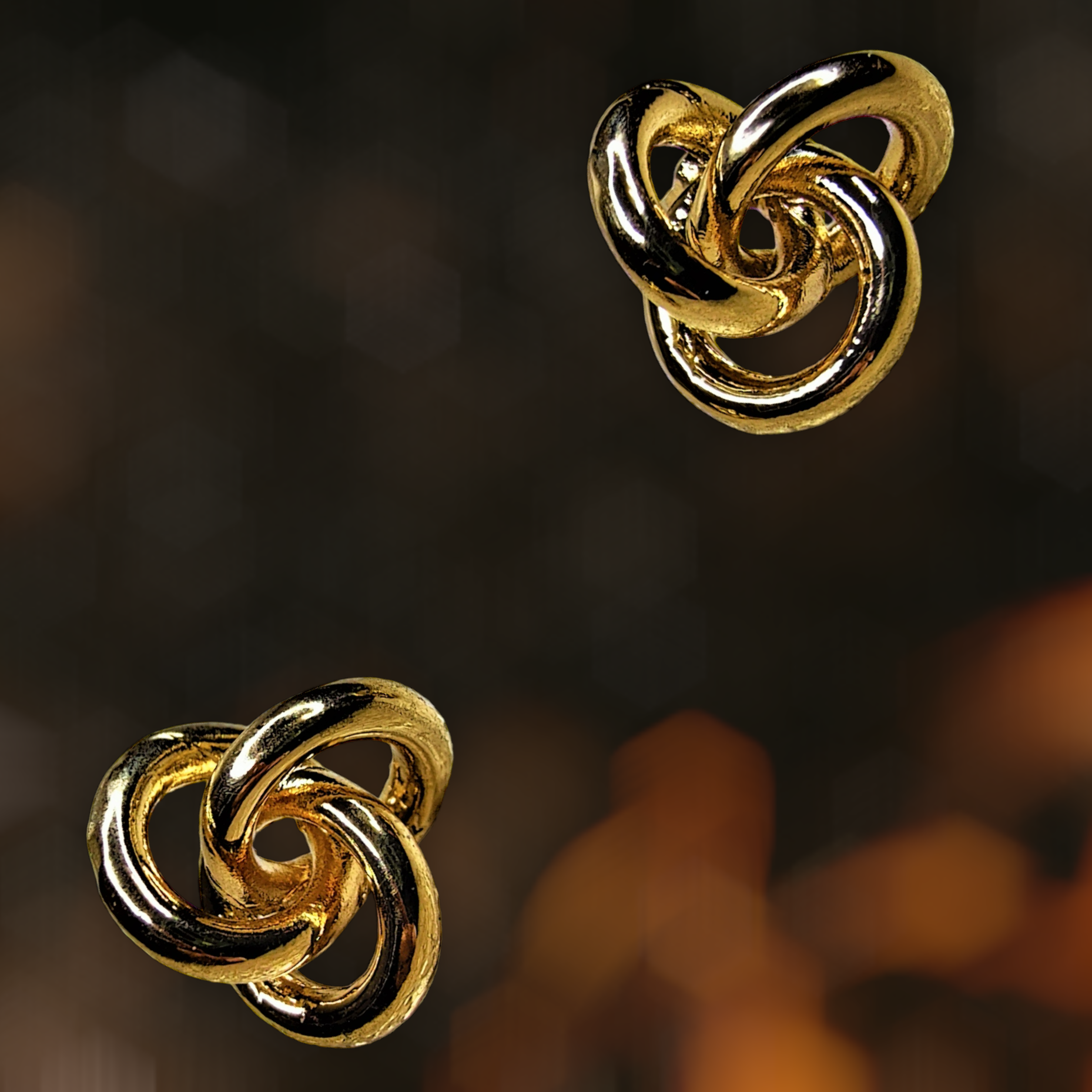 Knotted Earrings Earrings antitarnish casuals Ear Rings Earrings office Trincket Jewellry Jewelry Jewellery