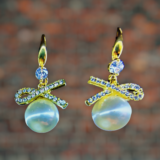 Infinity Bead Earrings Earrings bead casuals Ear Rings Earrings office party Trincket Jewellry Jewelry Jewellery