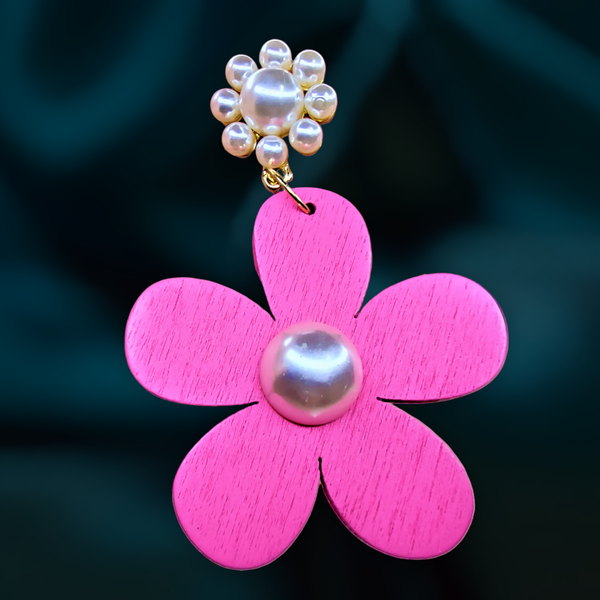 Big Flower Earrings Earrings bead casuals Ear Rings Earrings ethnic office party Trincket Jewellry Jewelry Jewellery