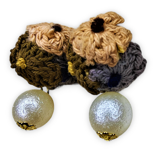 Multicolor Pom Pom Earrings Earrings bead casuals Ear Rings Earrings ethnic office party Trincket Jewellry Jewelry Jewellery