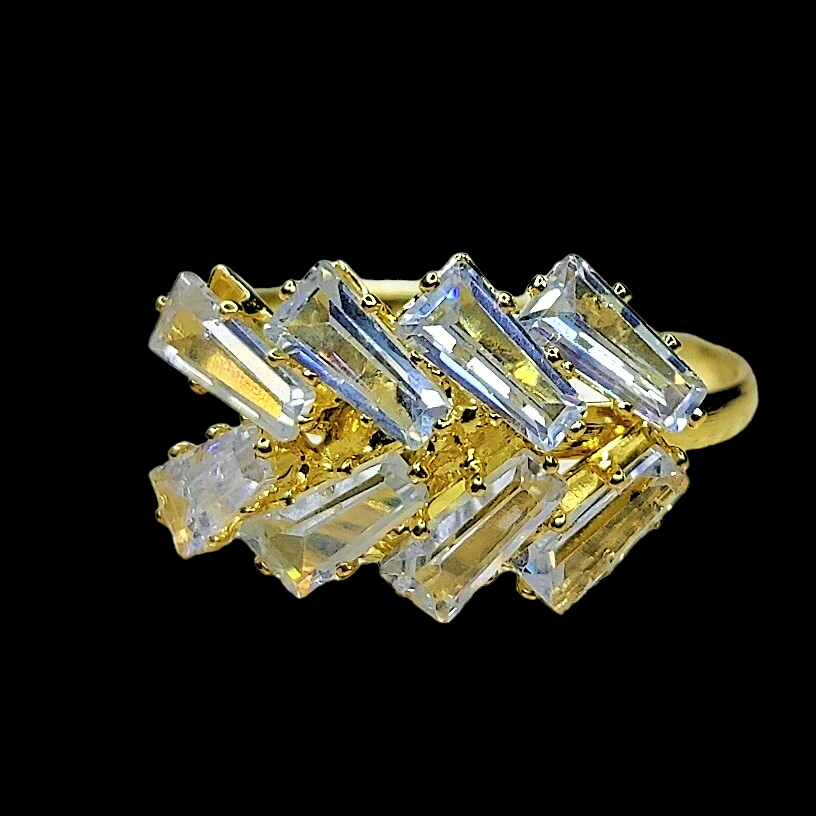 American Diamond Rings Ring AD ethnic party Ring Trincket Jewellry Jewelry Jewellery