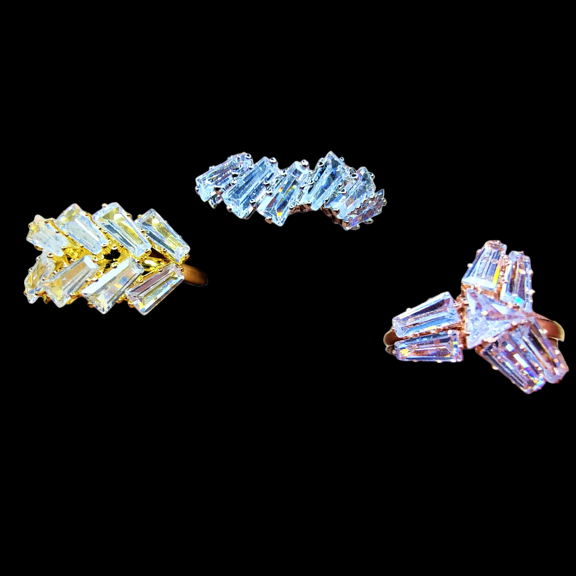 American Diamond Rings Ring AD ethnic party Ring Trincket Jewellry Jewelry Jewellery