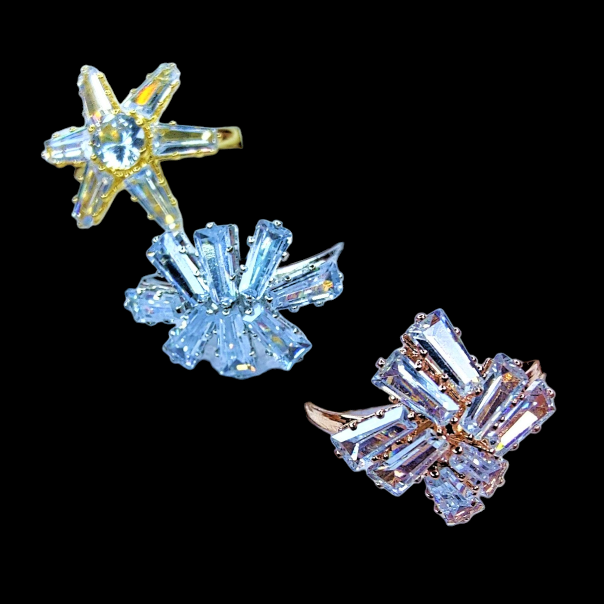 American Diamond Rings Ring AD ethnic party Ring Trincket Jewellry Jewelry Jewellery