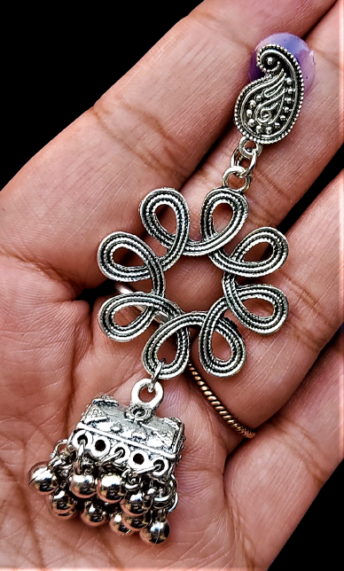 Flower shape Box jhumki Earrings Ear Rings Earrings ethnic Trincket Jewellry Jewelry Jewellery