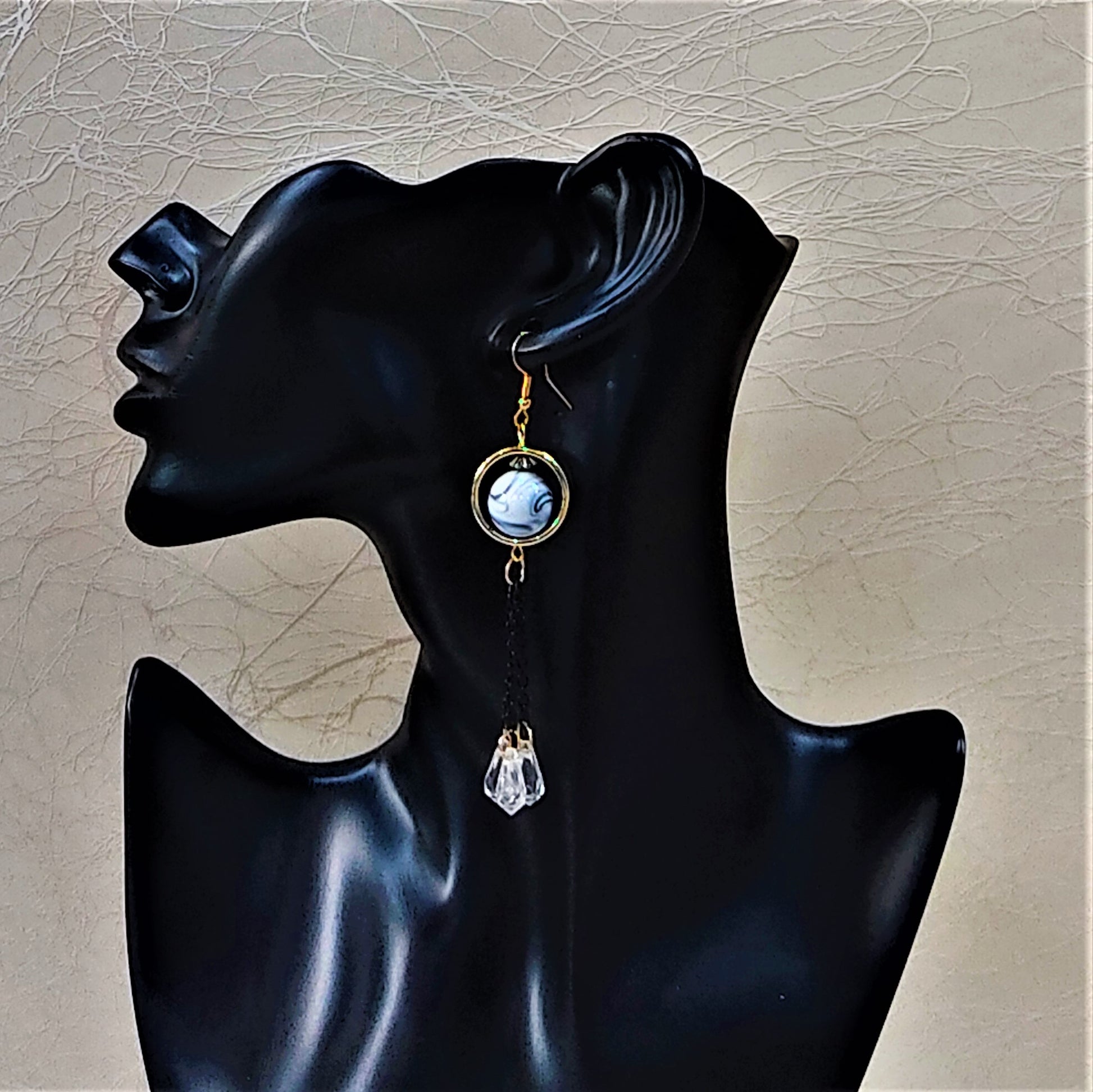 Single Bead Dangles Earrings bead casuals Ear Rings Earrings office party Trincket Jewellry Jewelry Jewellery