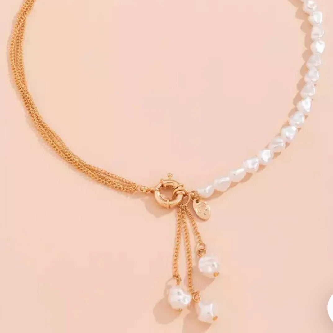 Multi-Chain Necklace Necklace bead casuals Necklace office party Trincket Jewellry Jewelry Jewellery