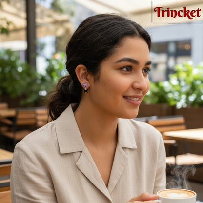 Flower & Star Earrings: Dazzle Everyday