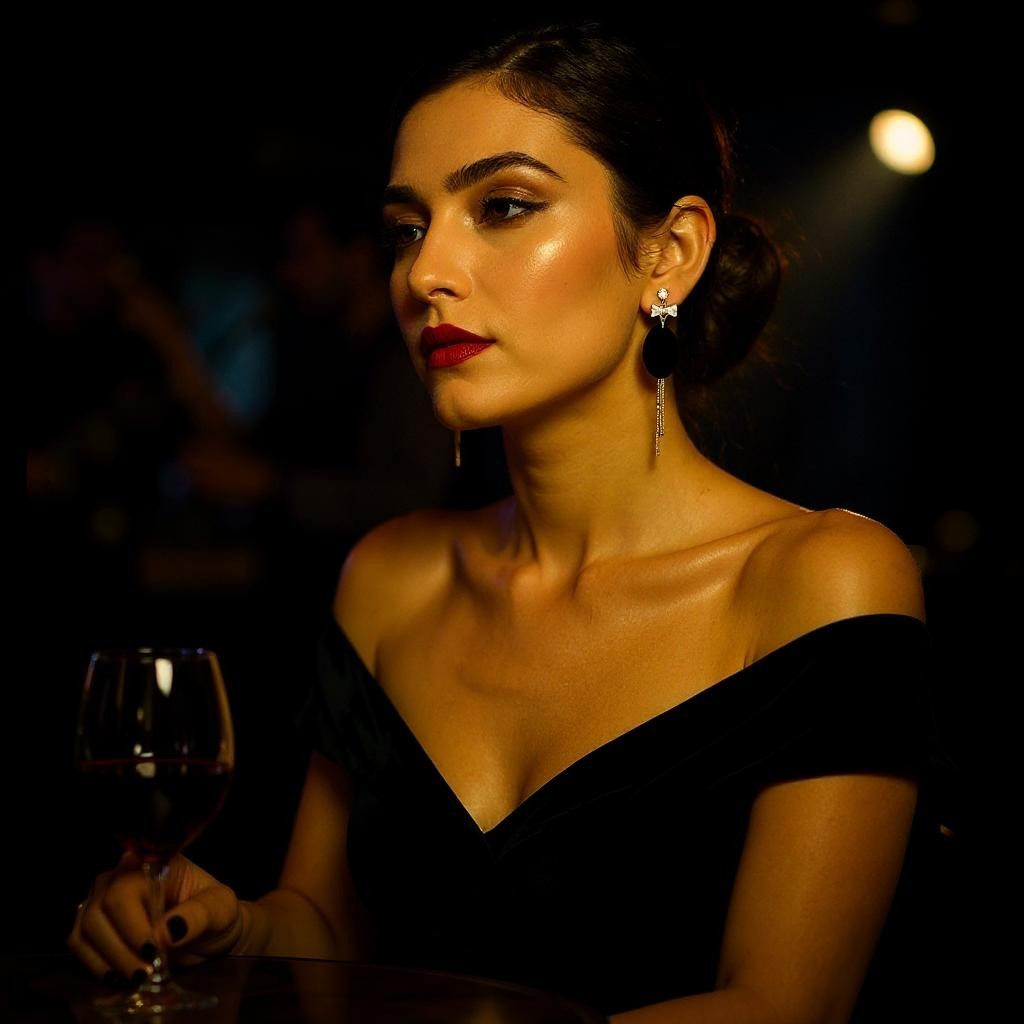 party earrings for black dress Black Chandelier earrings Black
