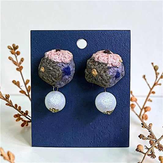 Multicolor Pom Pom Earrings Multicolor Earrings bead casuals Ear Rings Earrings ethnic office party Trincket Jewellry Jewelry Jewellery