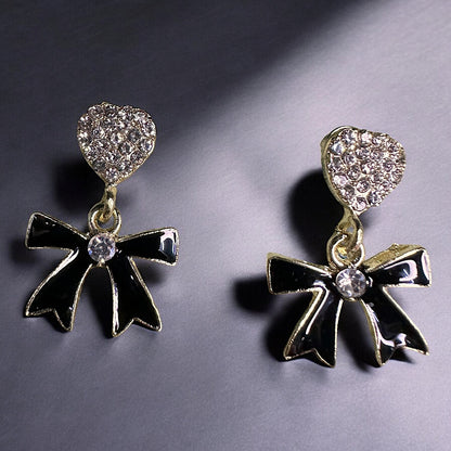 Sweetheart Bow Earrings Earrings casuals Ear Rings Earrings office party Trincket Jewellry Jewelry Jewellery