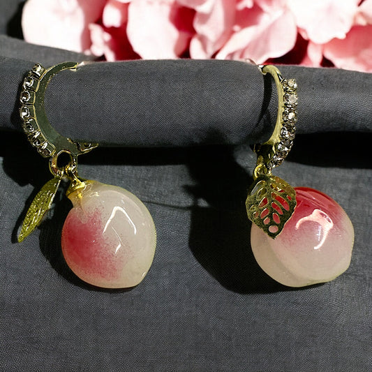 Plumpy Plum Earrings Earrings bead casuals Ear Rings Earrings office party Trincket Jewellry Jewelry Jewellery