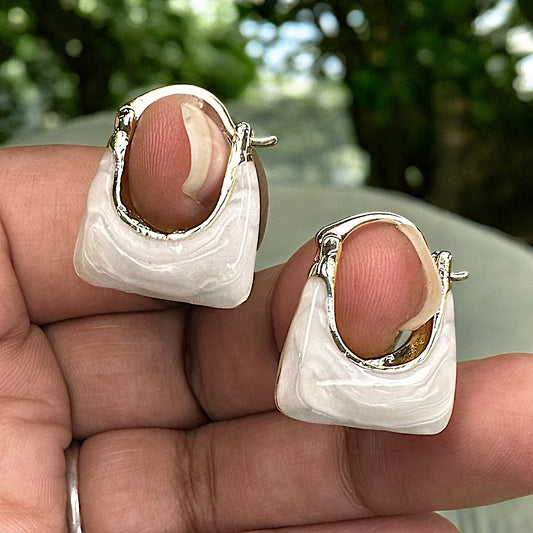 Handbag Hoops Earrings casuals Ear Rings Earrings office party Trincket Jewellry Jewelry Jewellery