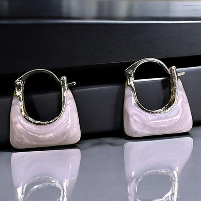 Handbag Hoops Earrings casuals Ear Rings Earrings office party Trincket Jewellry Jewelry Jewellery