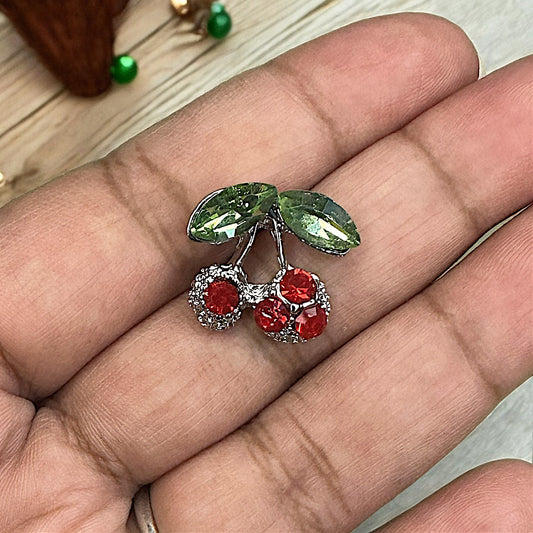 Red Cherry Studs Earrings casuals Ear Rings Earrings ethnic office party Trincket Jewellry Jewelry Jewellery