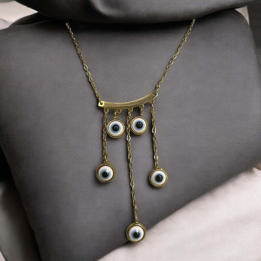 Evil Eye Y Necklace Necklace bead casuals Necklace office party Trincket Jewellry Jewelry Jewellery