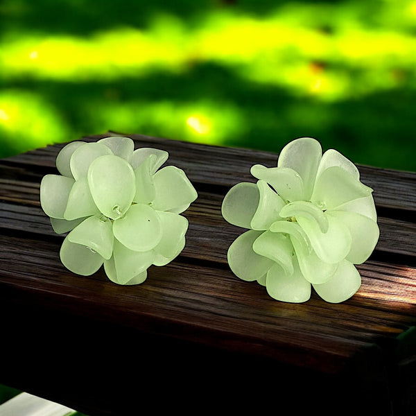 3D Flower Studs