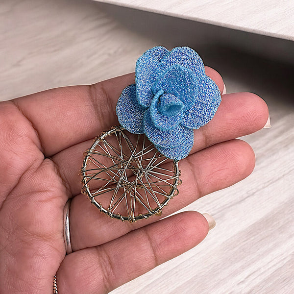 Bloom with these Rosewheel Earrings