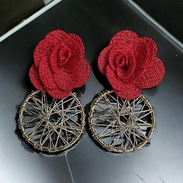 Bloom with these Rosewheel Earrings