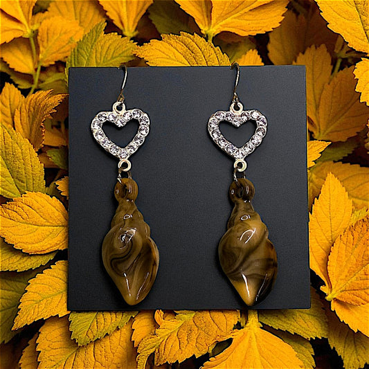 Sea Shell Earrings Yellow Earrings casuals Ear Rings Earrings office party Trincket Jewellry Jewelry Jewellery