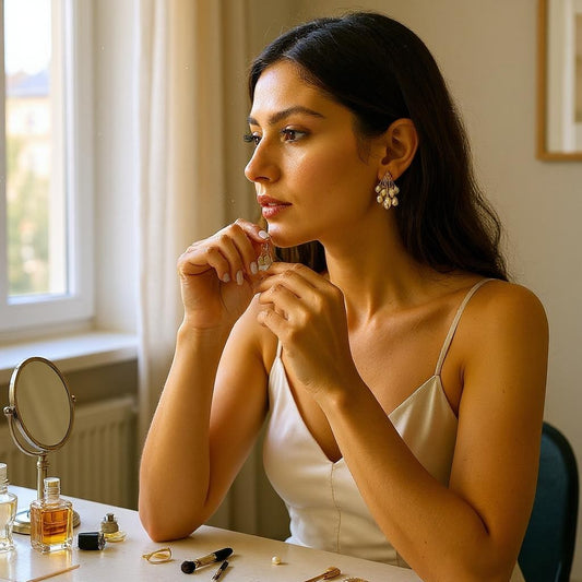 Bunch of grapes Earrings bead casuals Ear Rings Earrings ethnic office party Trincket Jewellry Jewelry Jewellery