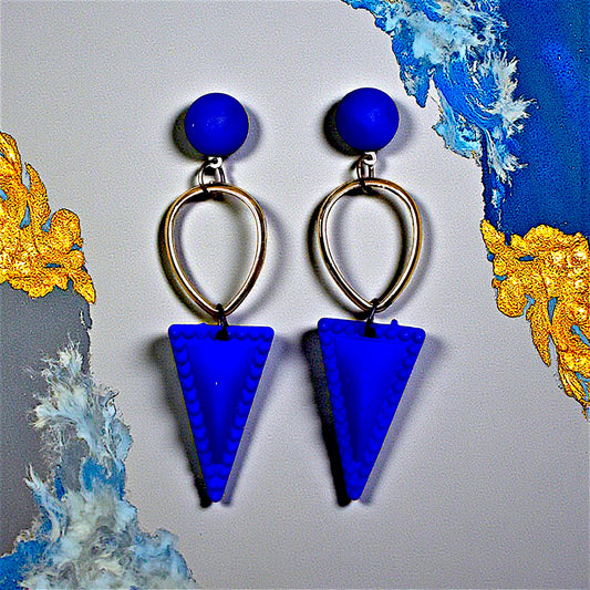 Triangle Matte Finish Dangles