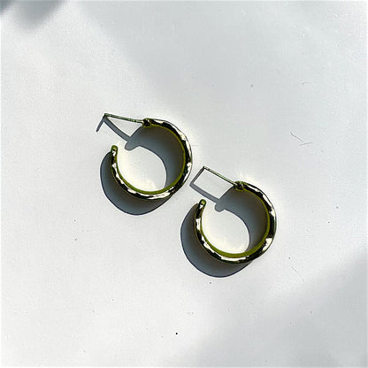 Black Hoops Earrings casuals Ear Rings Earrings office Trincket Jewellry Jewelry Jewellery