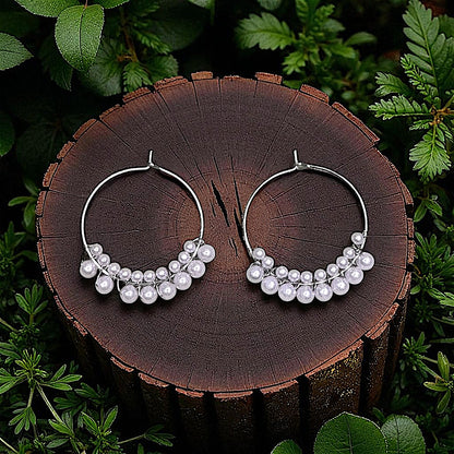 Beaded Hoops: Chic Elegance For Your Ears